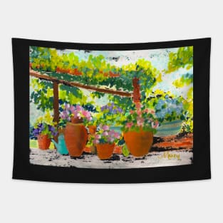 Tuscany in Bloom Tapestry