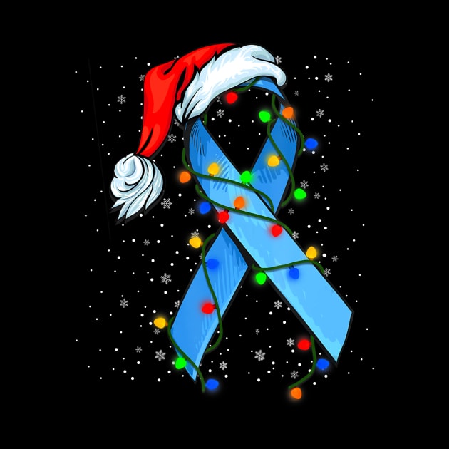 Diabetes Awareness Shirt Diabetes Ribbon Christmas by thuylinh8