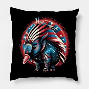 Patriotic Armadillo Pillow