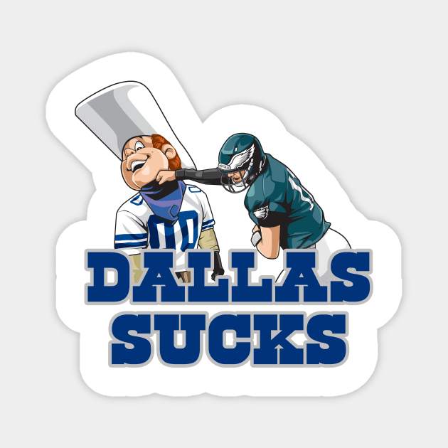 The Dallas Sucks Magnet by Tailgate Team Tees