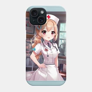 Cute anime nurse Phone Case