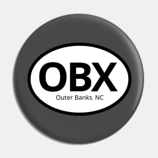 OBX Outer Banks NC Symbol Pin