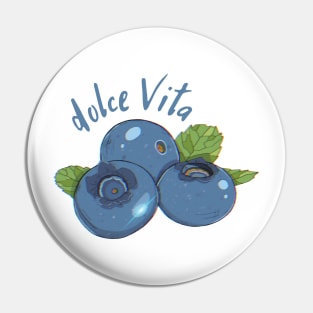 sweet blueberry Pin