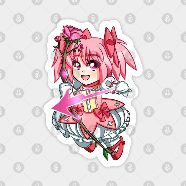 Madoka Kaname Magnet by colorful-kitten