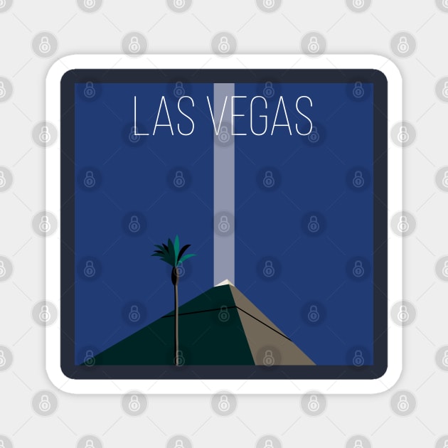 Las Vegas Magnet by Sauher