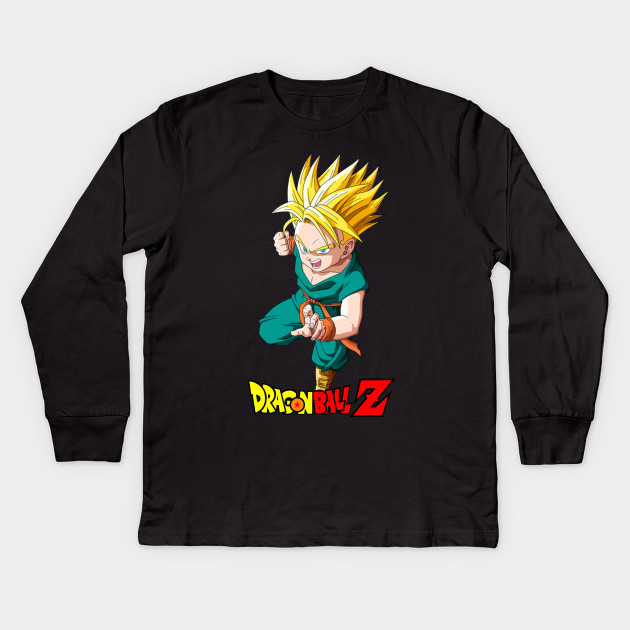 Dragon Ball Z Super Saiyan Trunks Kid Manga Kids Long Sleeve