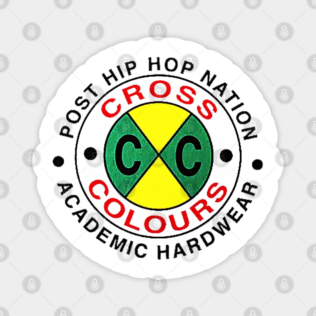 Cross Colours - Hip Hop Nation Magnet by nicklower