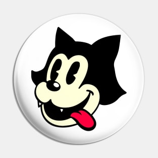 Cartoon Cat Pin