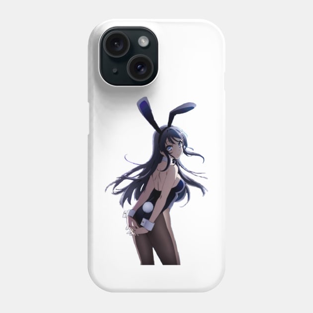 Cute Bunnygirl Mai Sakurajima Phone Case by Hentai-heaven