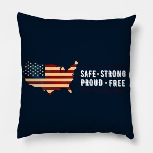 United States Of America Pillow