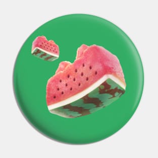 Floating Watermelon Slice Pin