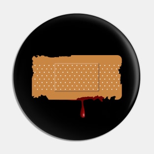 Band-Aid Blood Dripping Sticker Pin