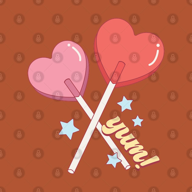 Yum! Valentine Lollipops by Erin Decker Creative