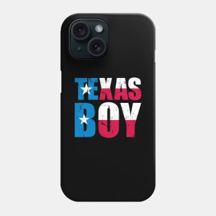 Texas Boy USA Vintage Distressed Flag Phone Case