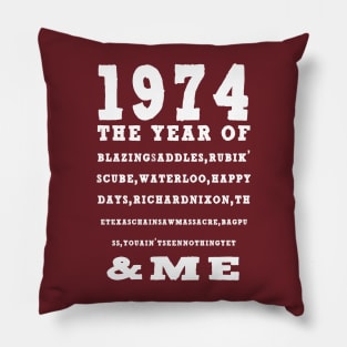 1974 Times Pillow