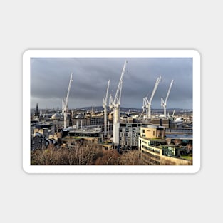 Eleven Cranes - Edinburgh, Scotland Magnet