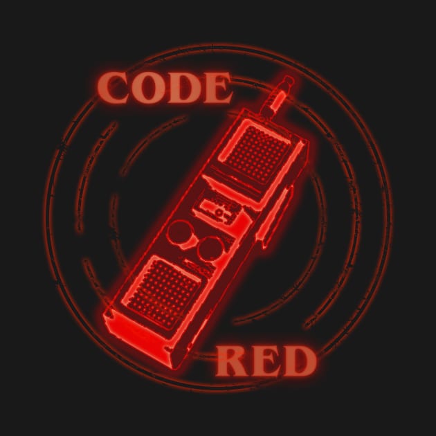 Code Red Walkie Talkie 80s Retro by Electrovista