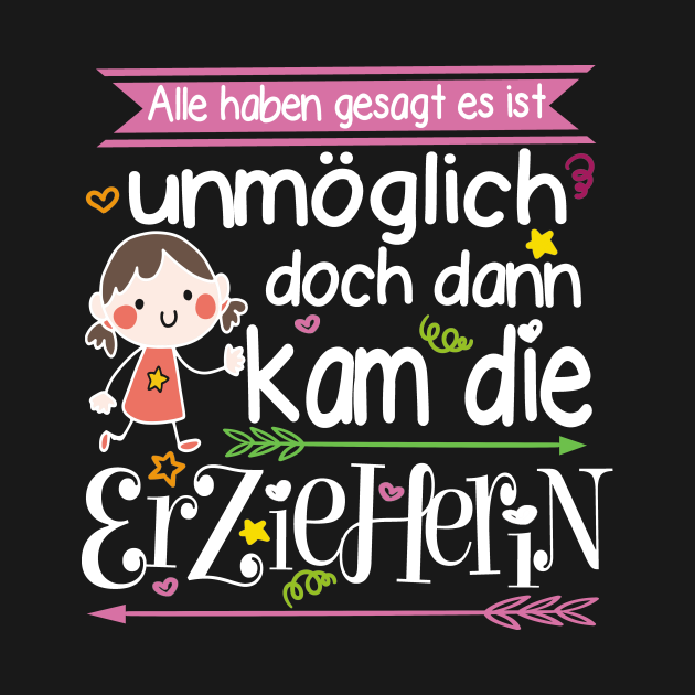Erzieherin Geschenk Lustige Erzieherin Sprüche Erzieherin Geschenk