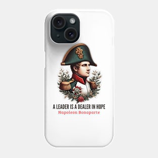 Napoleon's Insight On Leadership: Inspire Hope Phone Case