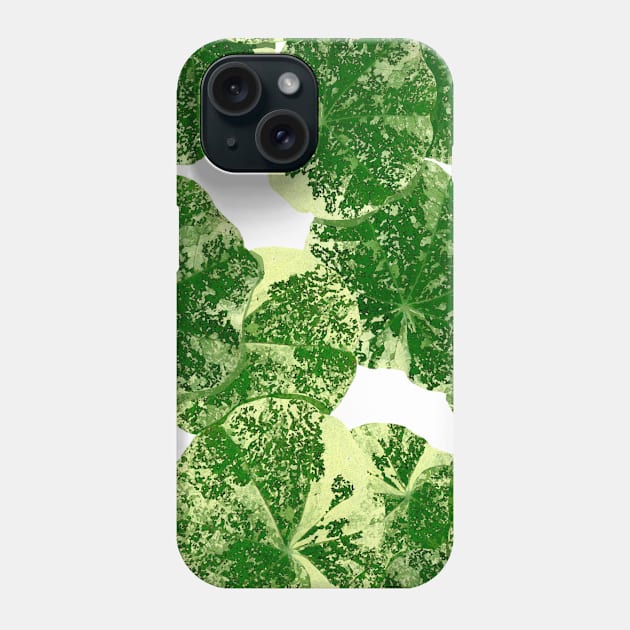 Nasturtium Leaves Phone Case by EmDash