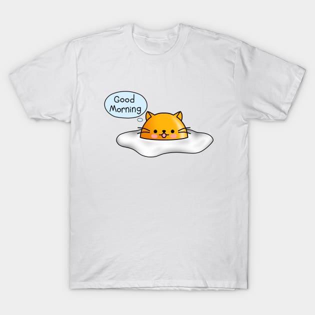 ぐでたま Sanrio T-shirt Breakfast Egg, T-shirt, food, smiley