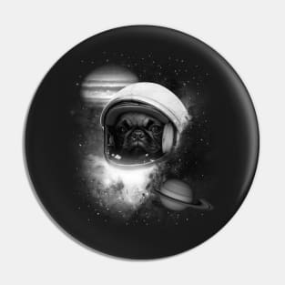 Space Pug Pin