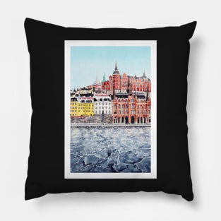 Stockholm, Sweden Pillow