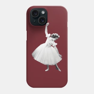 Shirley Temple Black and White Ballerina Phone Case