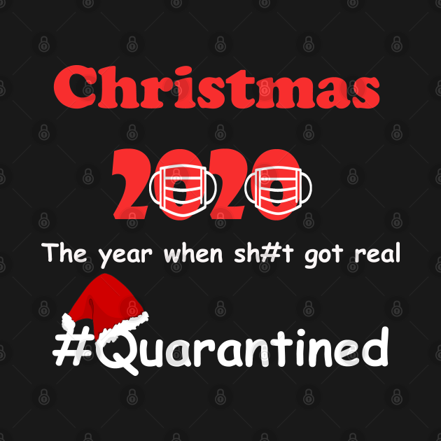 Funny Christmas Quarantine - Funny Christmas Quarantine - Tank Top