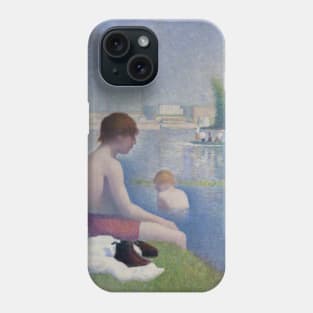 Georges Seurat - Bathers at Asnières Phone Case