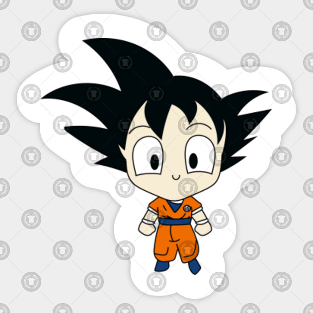 Dragon Ball Z Chibi Goku Dragonball Z Sticker Teepublic Au