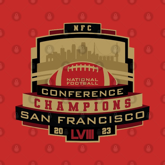 NFC Champions Niners by Nagorniak