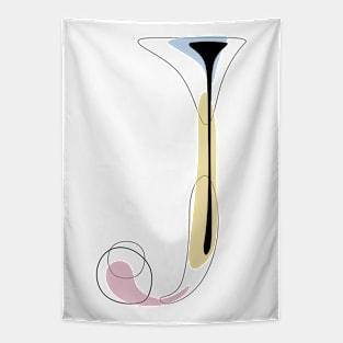 Pastel J Tapestry