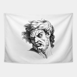 Anger by Charles Le Brun Tapestry