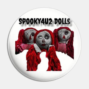 Spooky4u2 Logo Pin