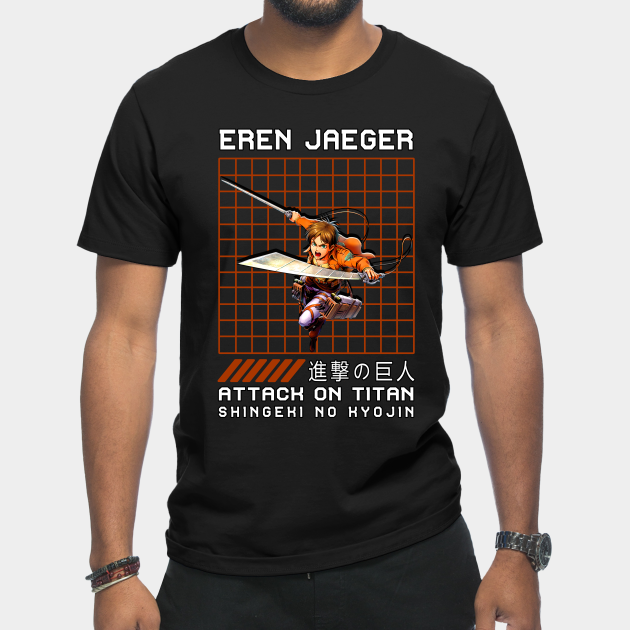 Discover EREN JAEGER III - Attack On Titan - T-Shirt