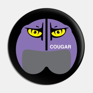 Cougar helmet Pin