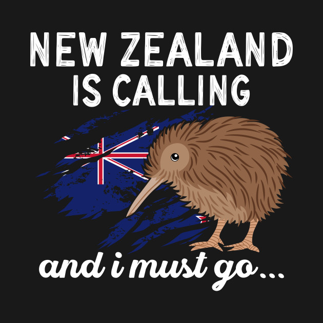 Disover New Zealand Gifts Kiwis Trip - New Zealand - T-Shirt