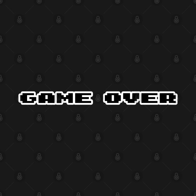 Game Over Screen by GreenGuyTeesStore