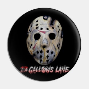 13 Gallows Lane Dead White Pin