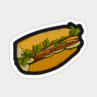 Lil' Banh Mi Sandwich Magnet