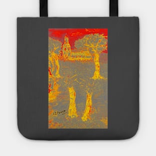 Yellow shadows Tote