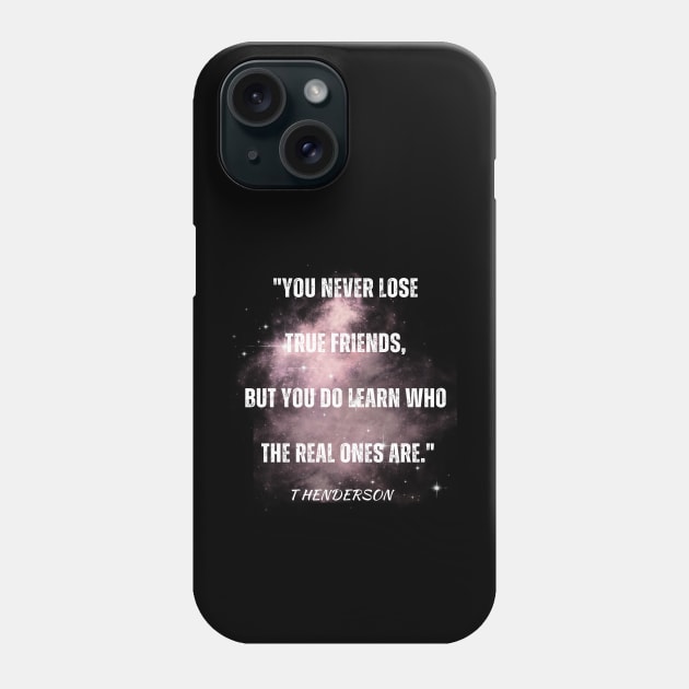 Real Friends Phone Case by The Global Worker