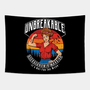 Unbreakable Dysautonomia Warrior Tapestry