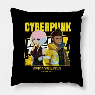 edgerunners david lucy Pillow