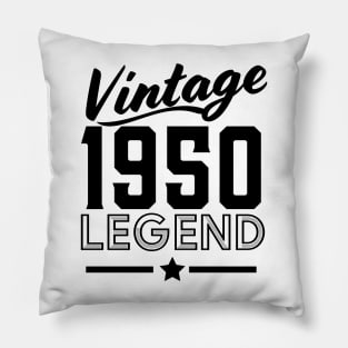 Vintage 1950 Legend Pillow