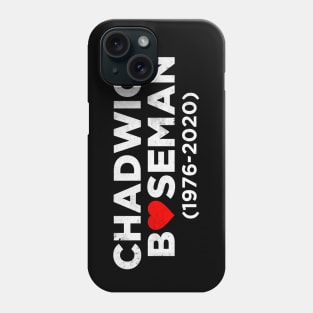 Chadwick Boseman Rest In Peace RIP Tribute Phone Case