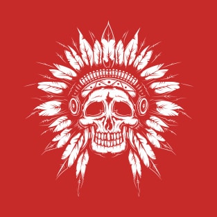 White Chief Headress T-Shirt