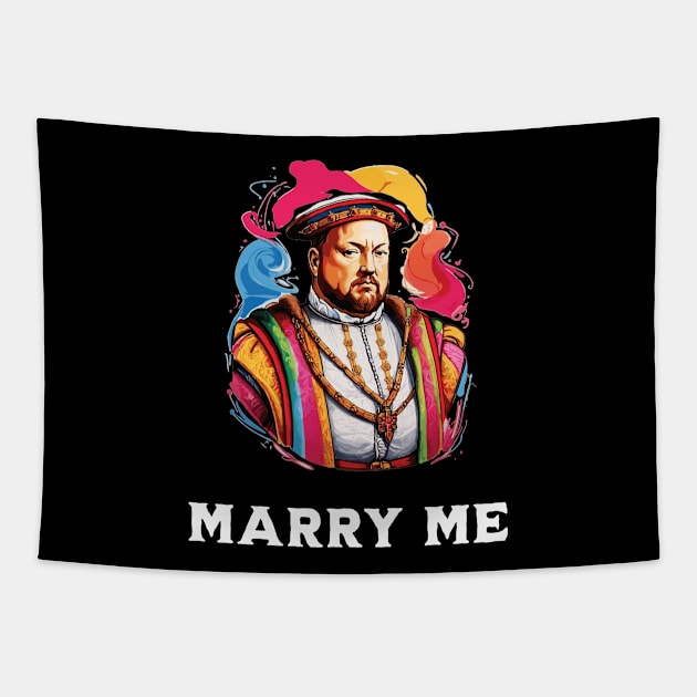 Marry me Tapestry by BishBashBosh