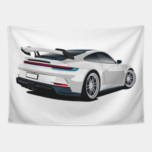 Porsche 911 gt3 Tapestry